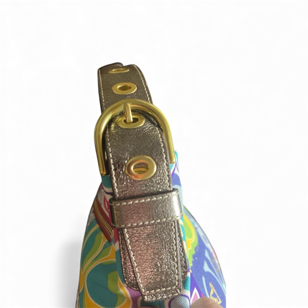 Coach Poppy Pop C Graffiti Shoulder Bag - Picture 5 of 12